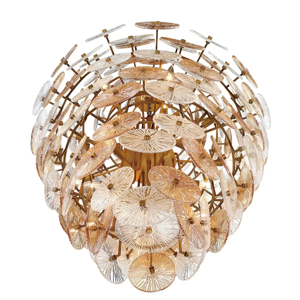 Suna Round Chandelier 27 Light 40"W