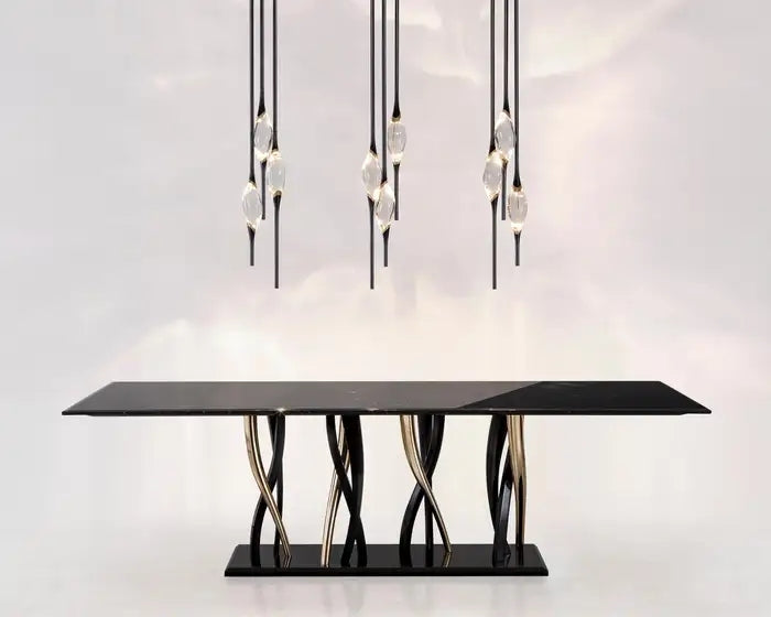 Pezzo Round Cluster Chandelier 7.9"W-Vancei