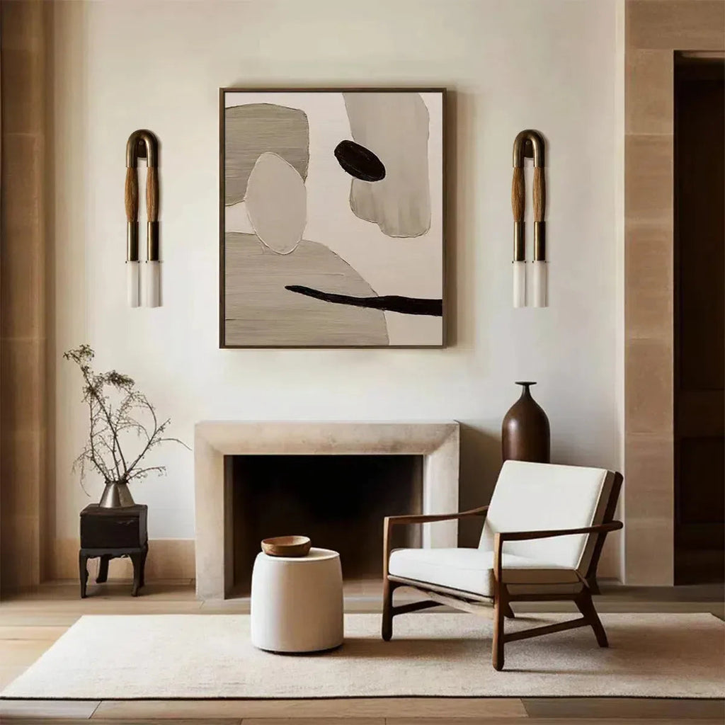 Horse Hair Wall Sconce-Vancei