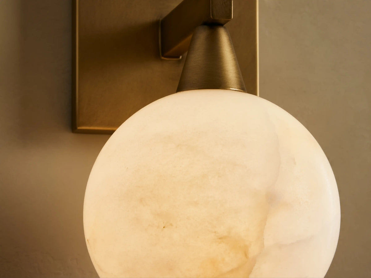 Arica Alabaster Sconce