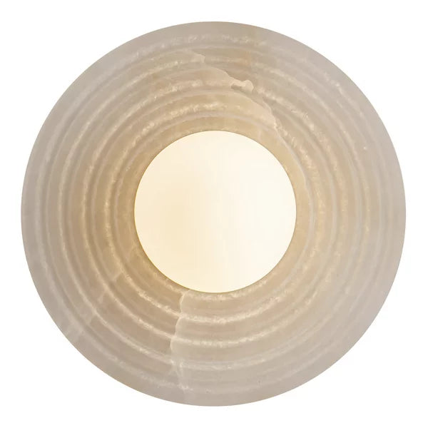 Dahlia Alabaster LED Wall Sconce