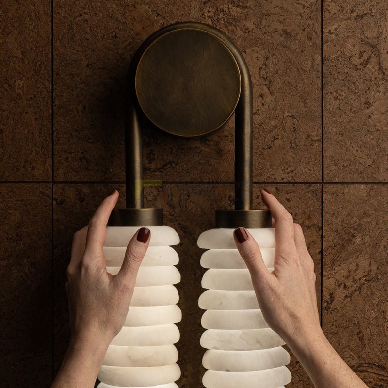 Calla Ribbed Sconce