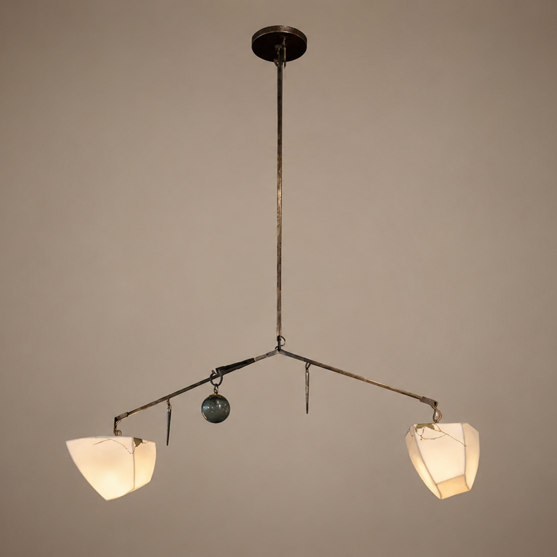 Kintsugi Art Mobile Pendant Light