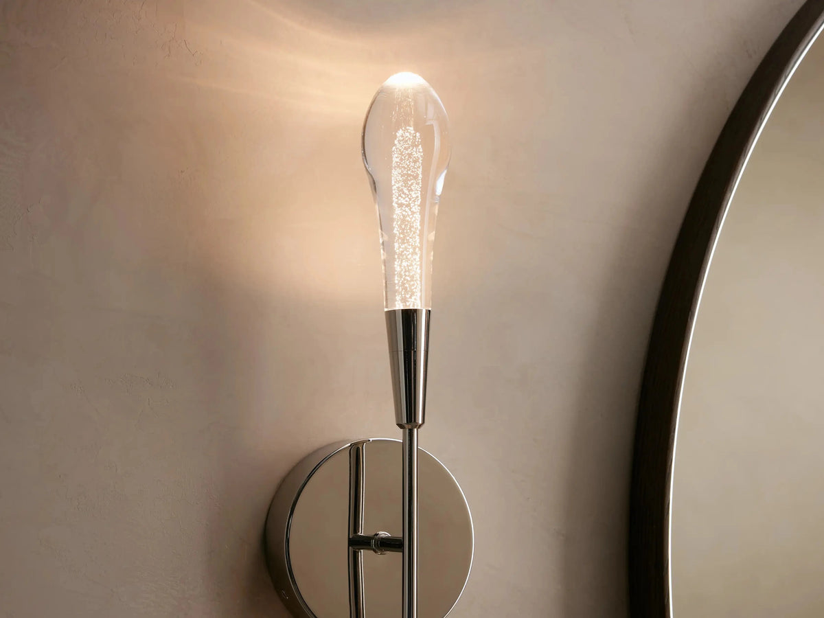 Solitair Crystal Double Wall Sconce