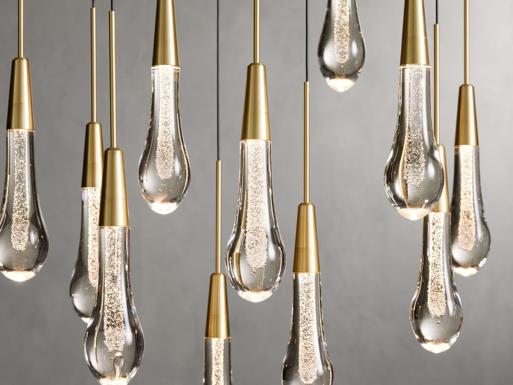 Solitaire Linear Chandelier 37"50"70"87"120"
