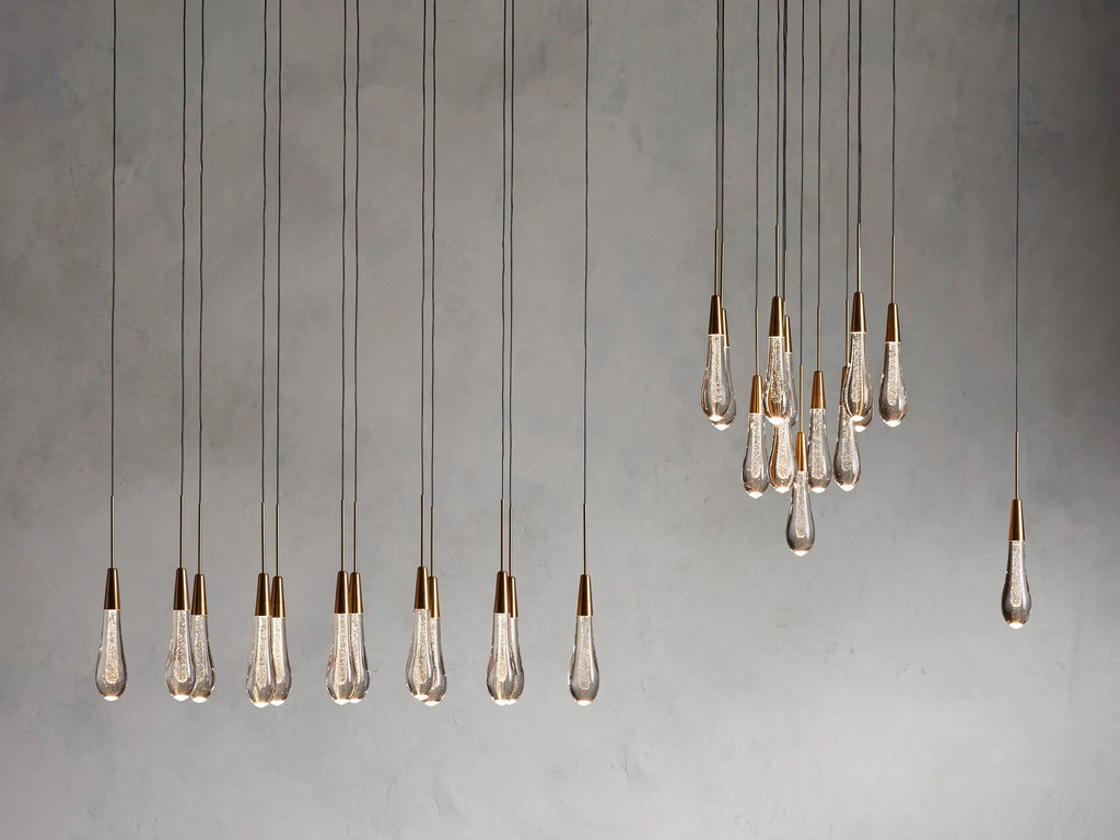 Solitaire Single Light /3-light Pendant