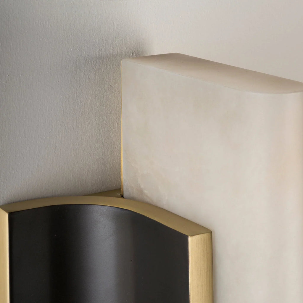 Timide Alabaster Sconce
