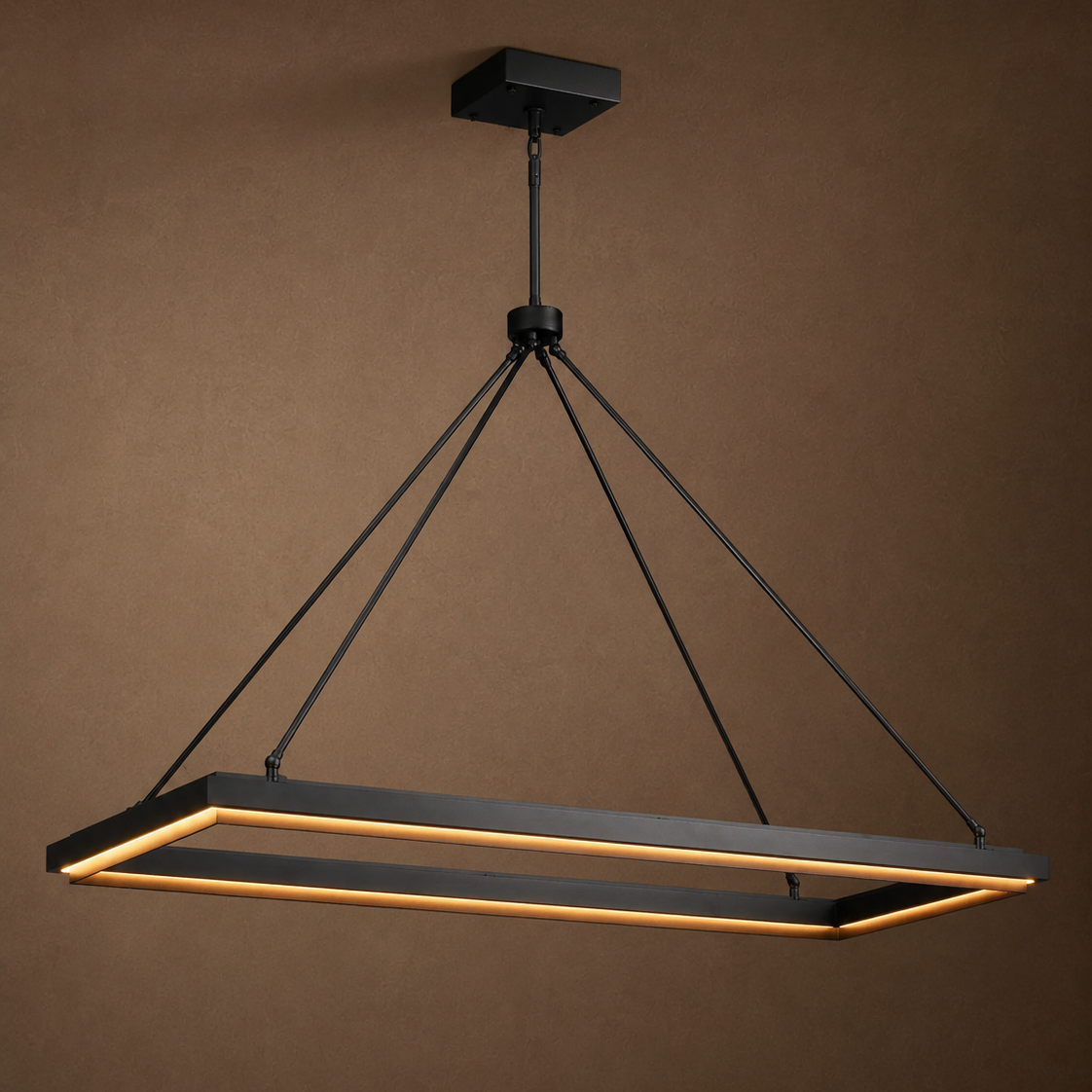 Pelta Linear Chandelier 48” 62“