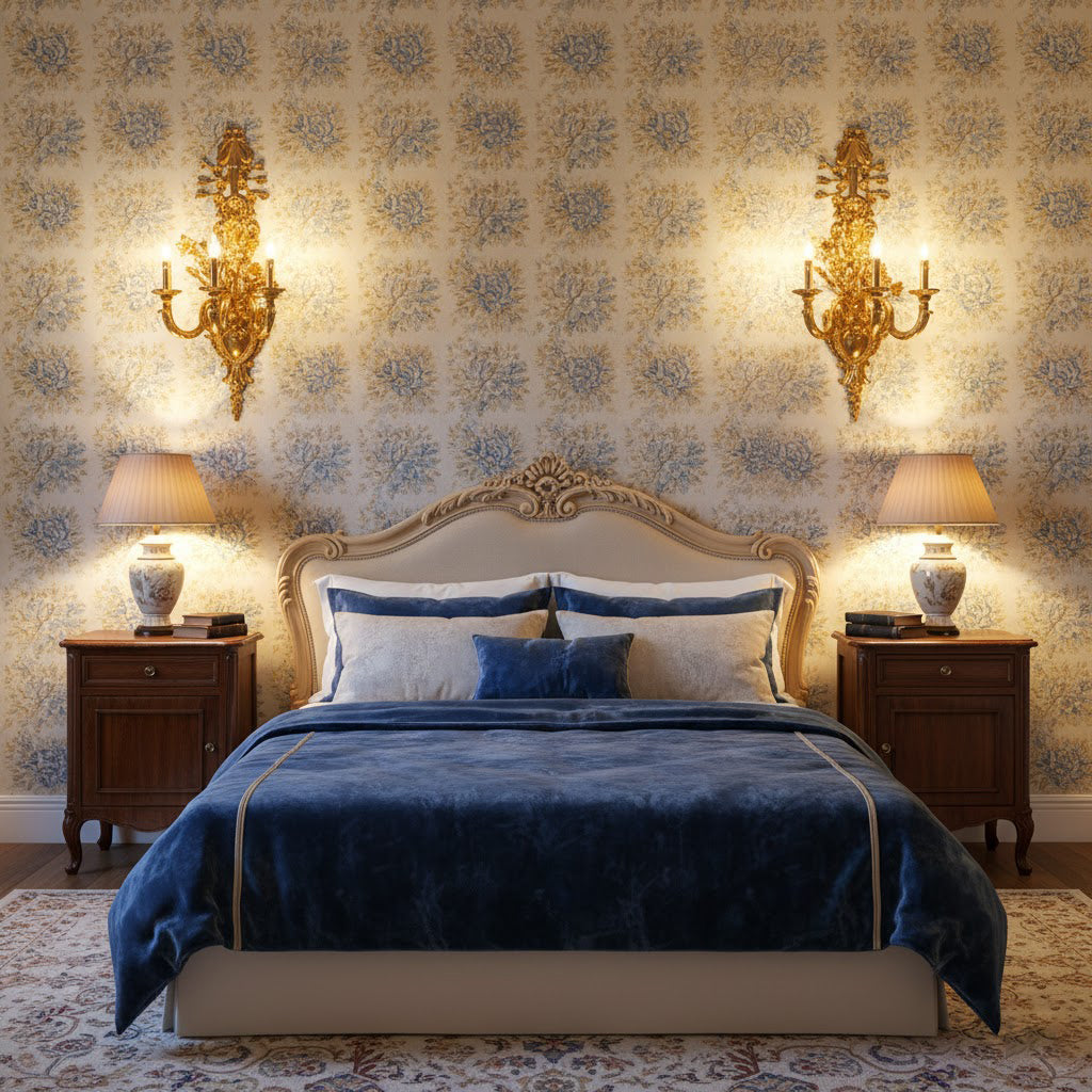 Cylora Blanc Brass Wall Lamp