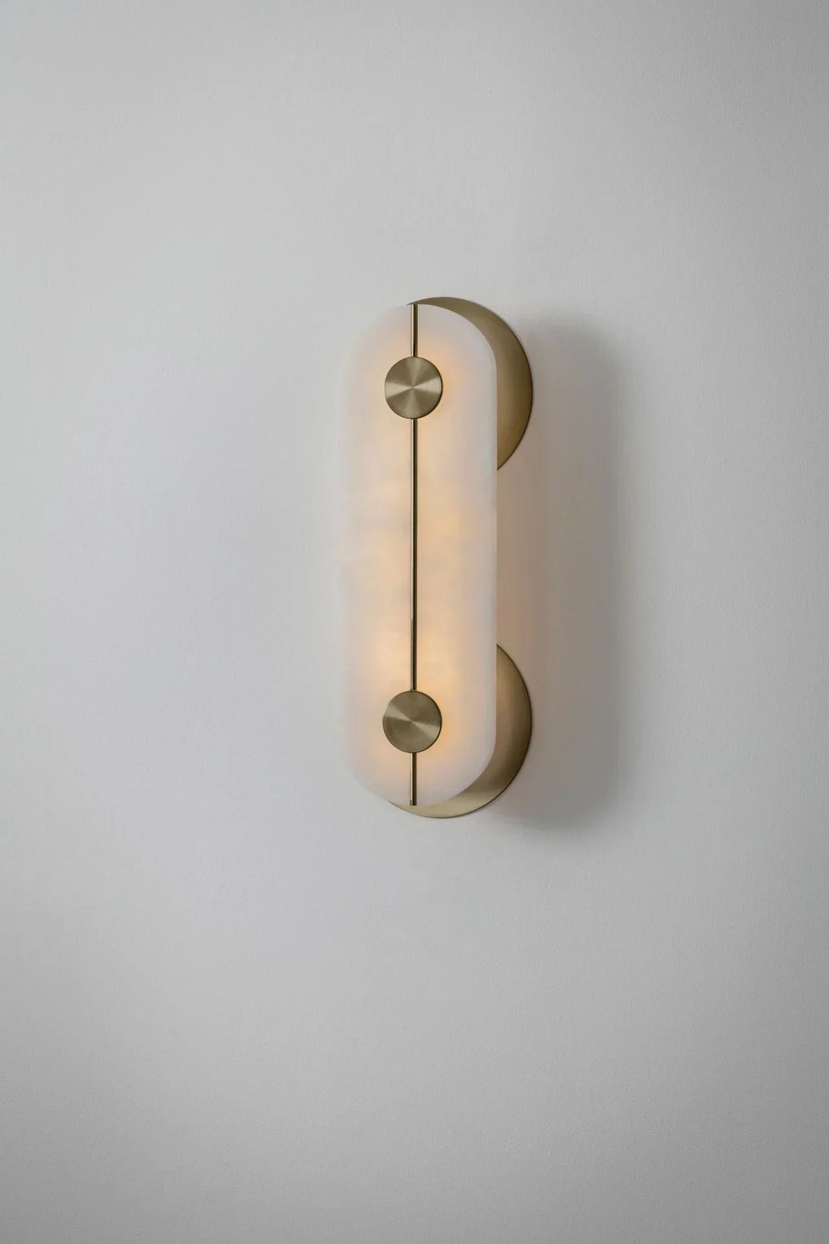 Brace Alabaster Wall Light, Large