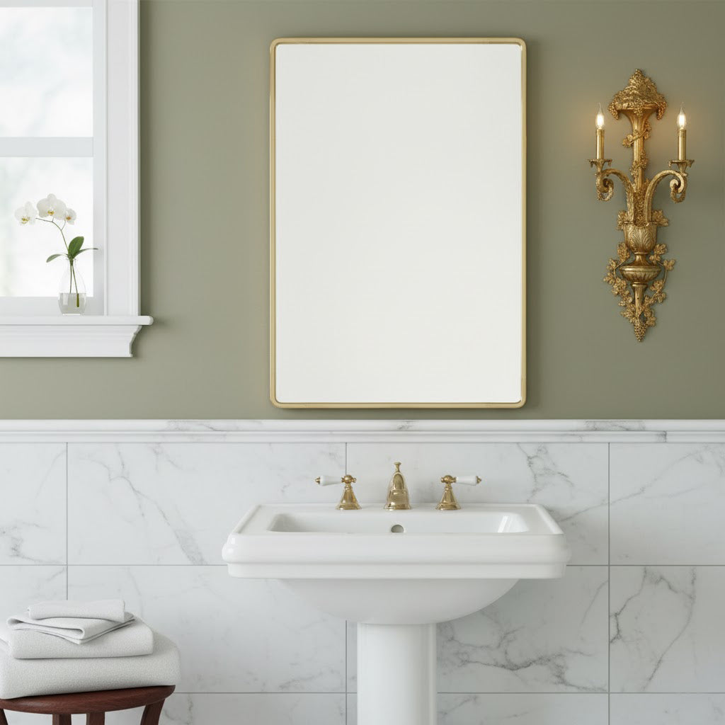 Cylora Arc Brass Wall Lamp
