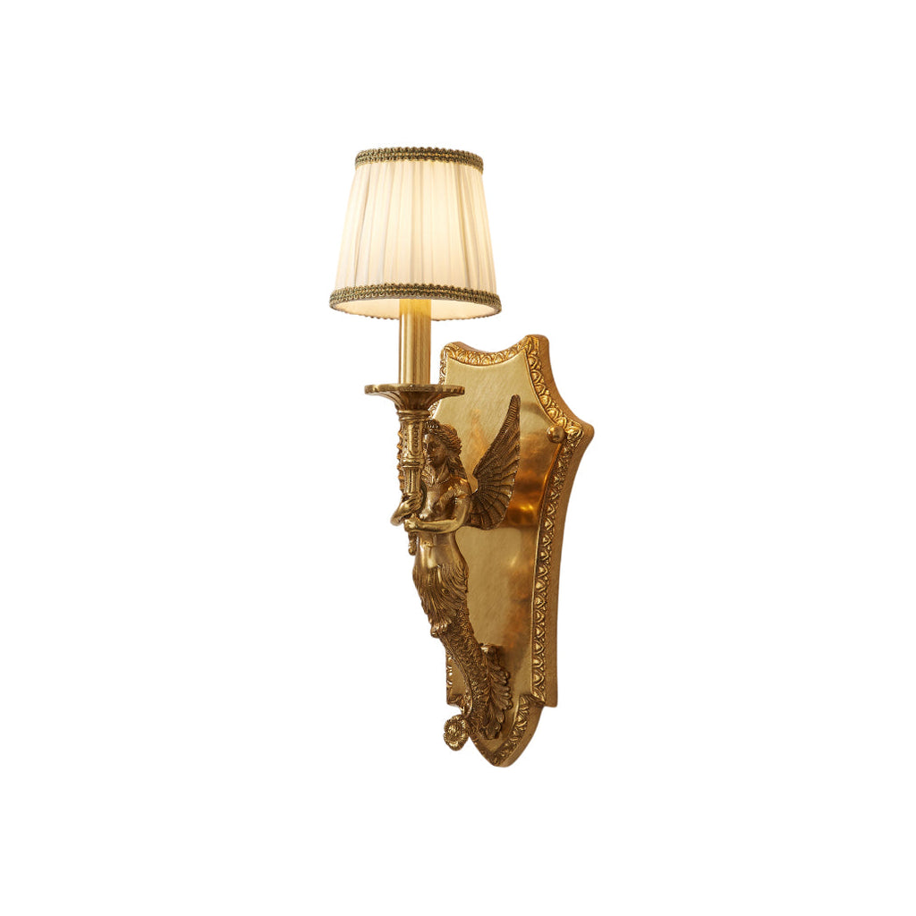Metalique Brass Wall Lamp