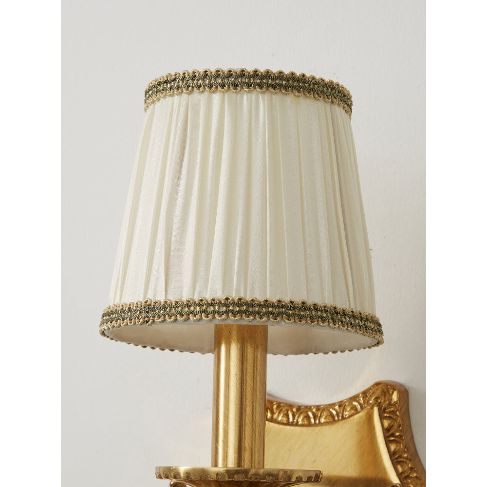 Metalique Brass Wall Lamp