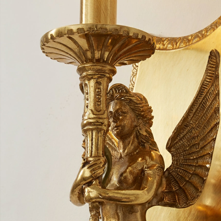 Metalique Brass Wall Lamp