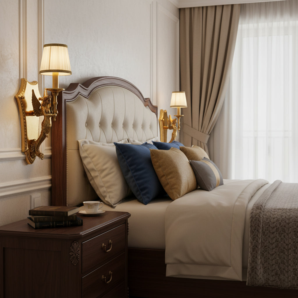 Metalique Brass Wall Lamp