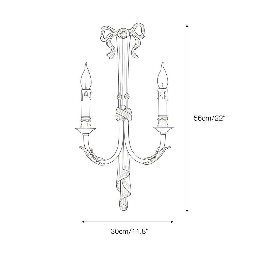 Cylora Brass Wall Lamp