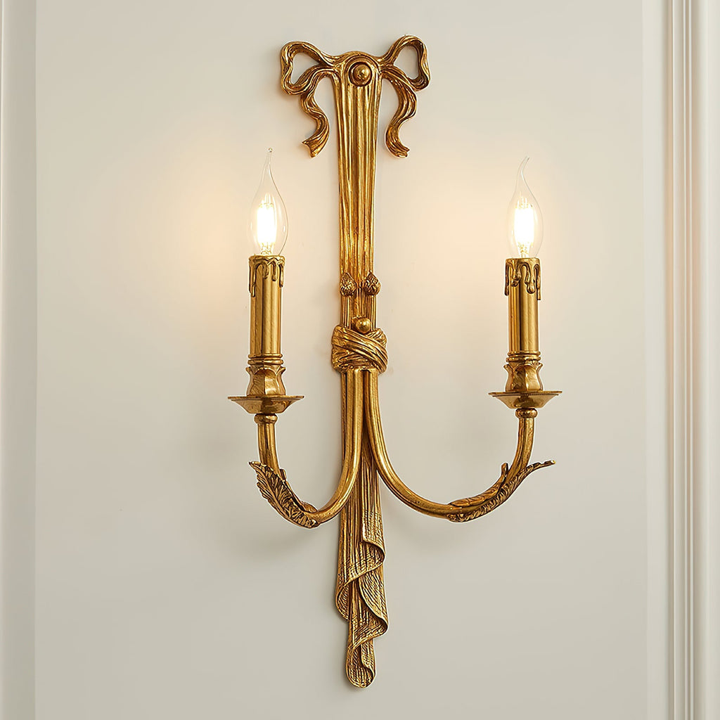 Cylora Brass Wall Lamp