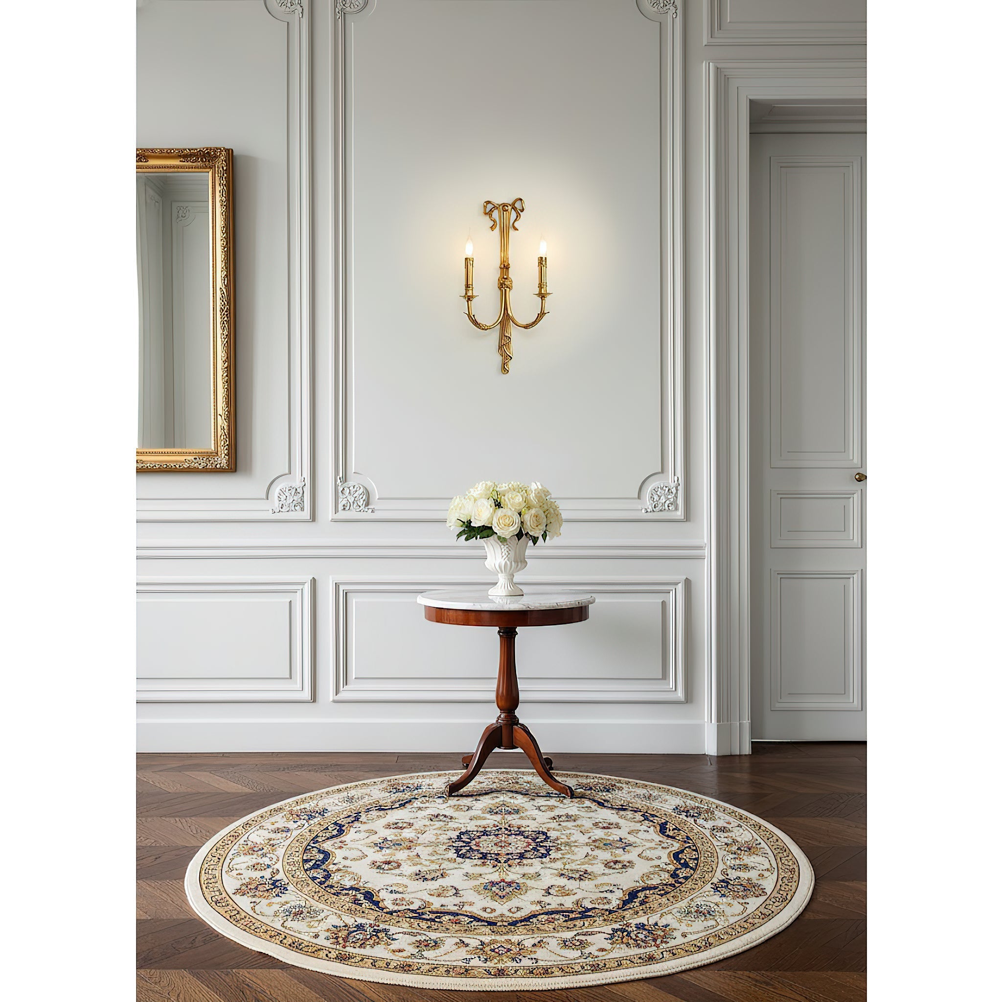 Cylora Brass Wall Lamp