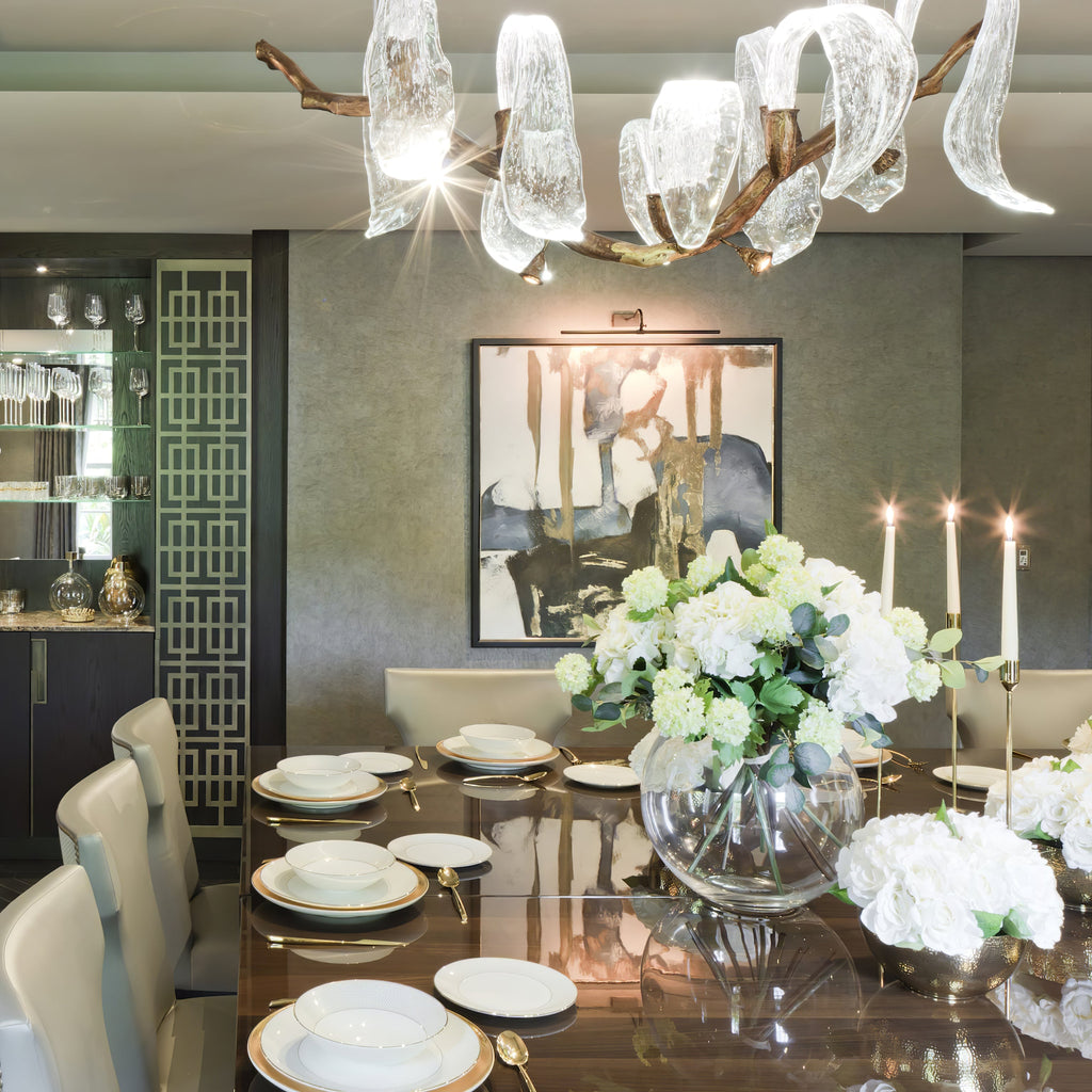 Icarus Wings Horizontal  Branch Chandelier