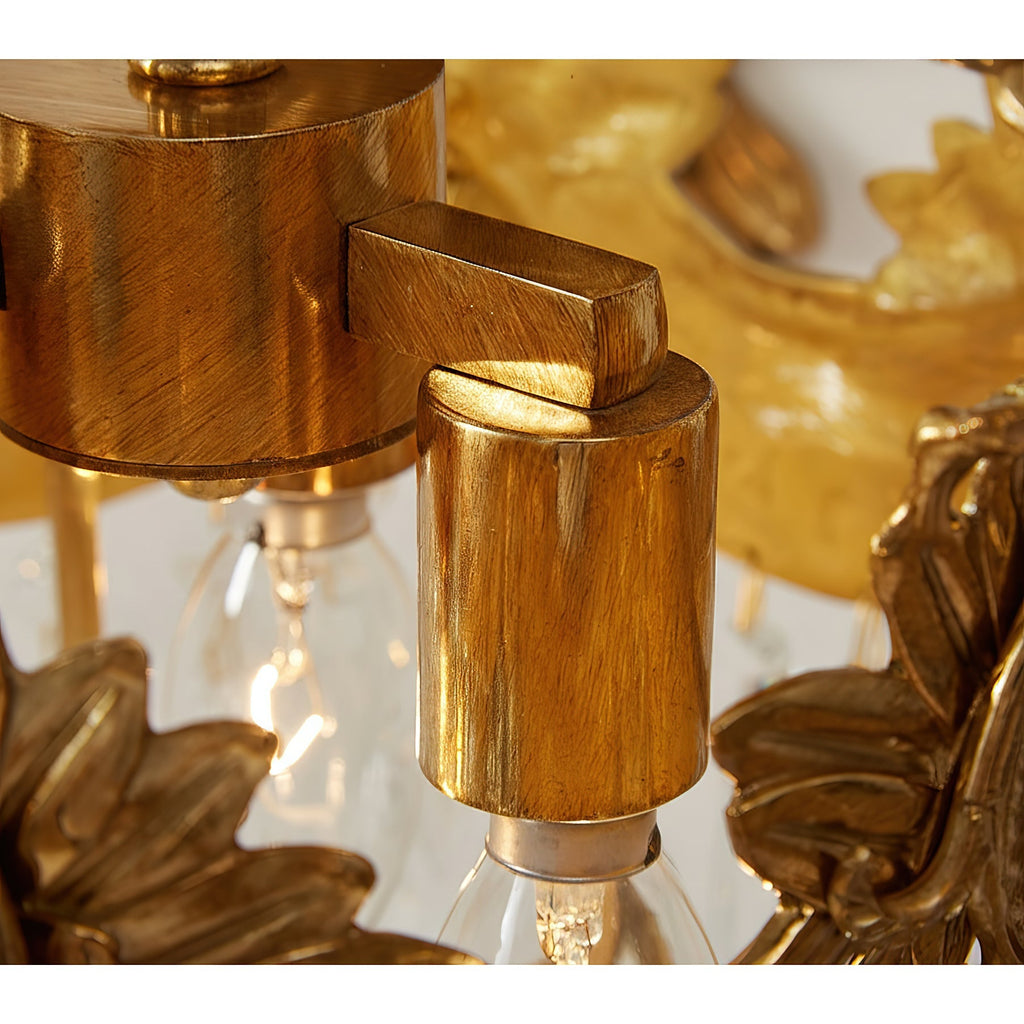 Cylora Mesas Brass Wall Lamp