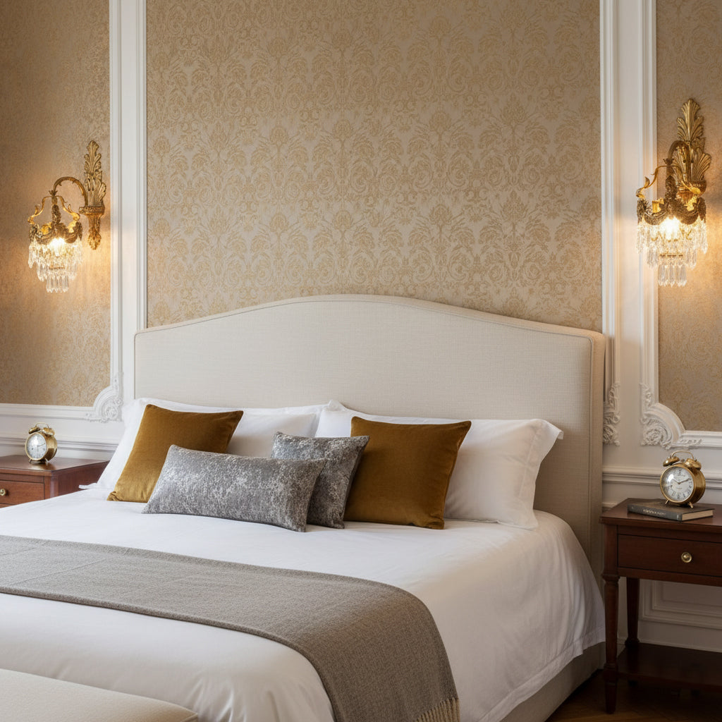 Cylora Mesas Brass Wall Lamp