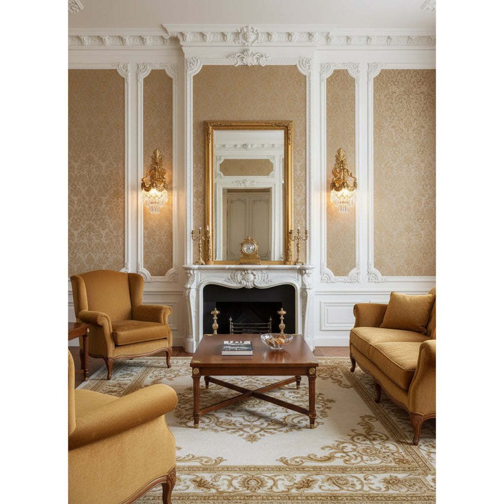 Cylora Mesas Brass Wall Lamp