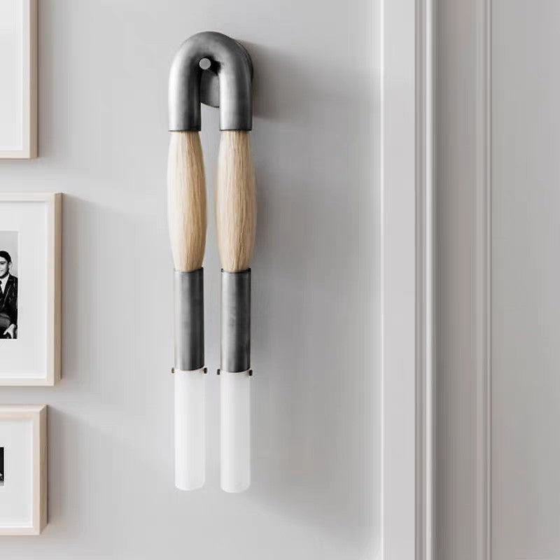 Horse Hair Wall Sconce-Vancei
