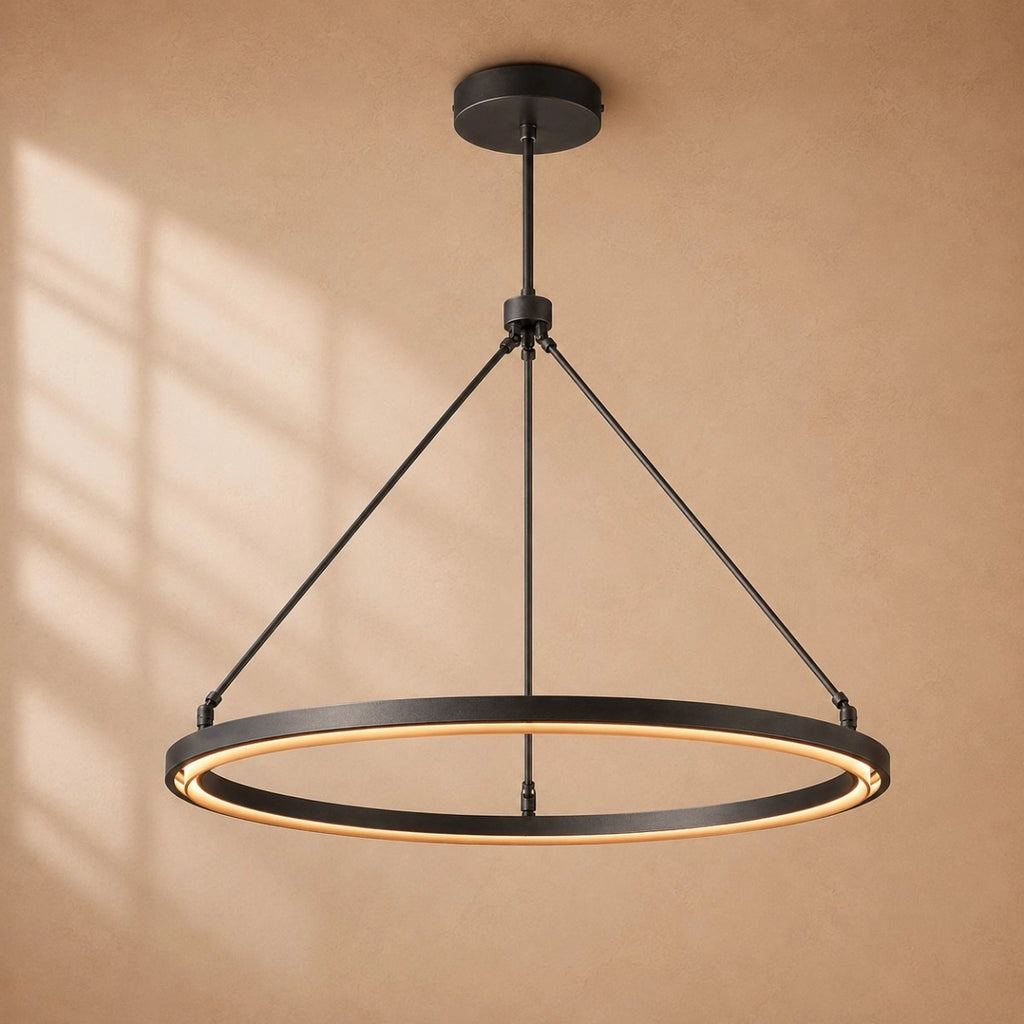 Pelta Round Chandelier 36“ 48" 60"D
