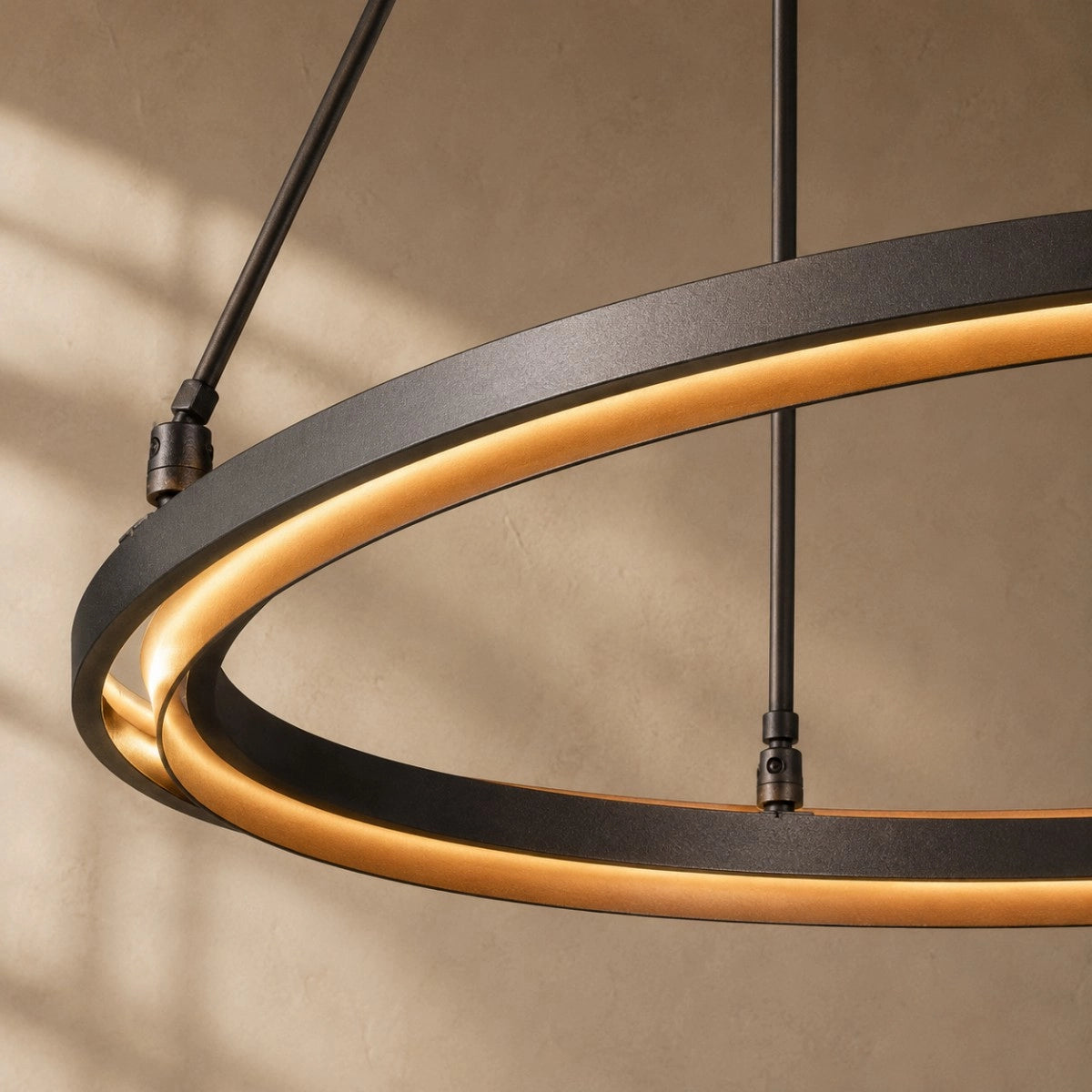 Pelta Round Chandelier 36“ 48" 60"D