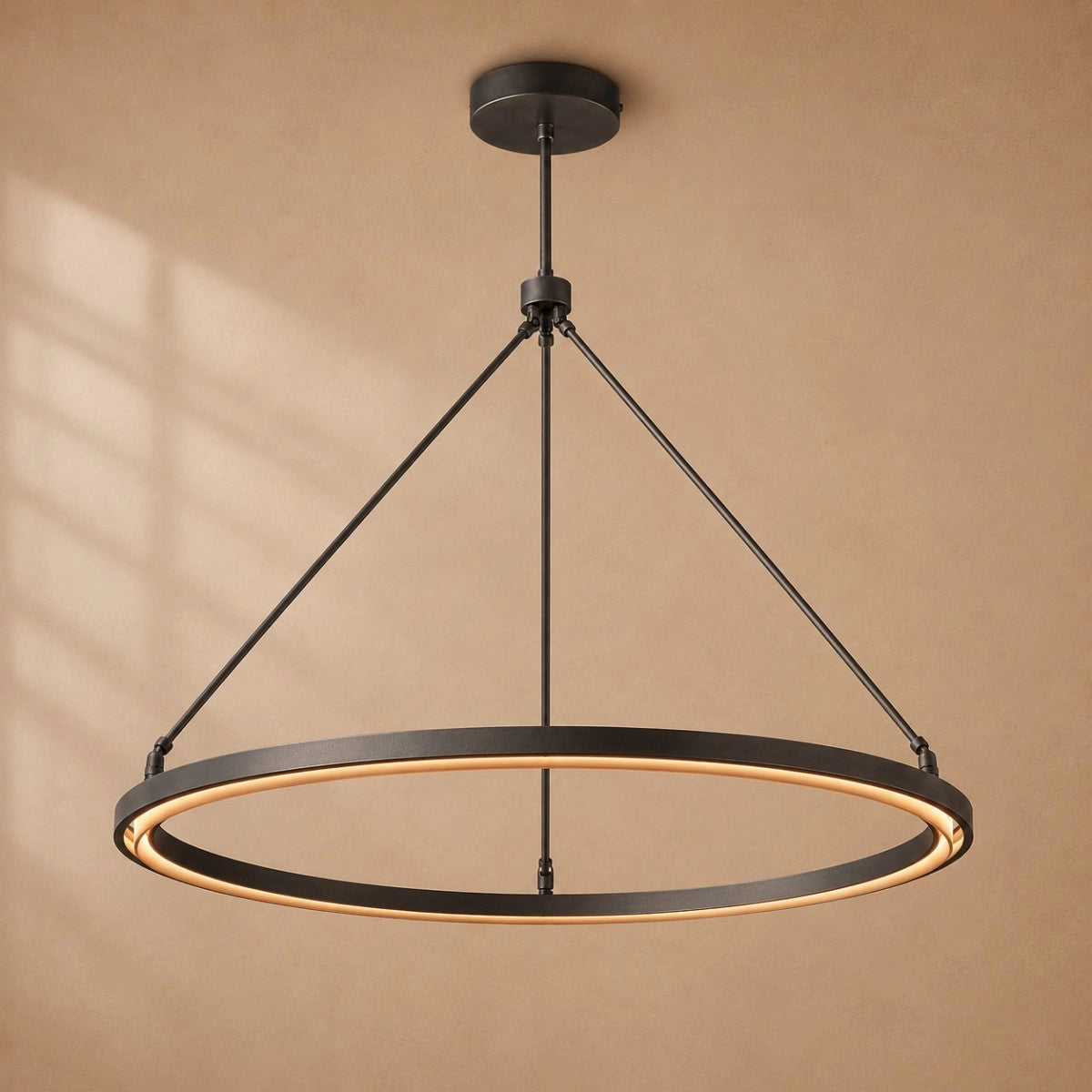 Pelta Round Chandelier 36“ 48" 60"D