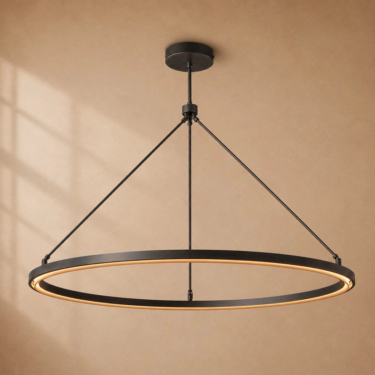 Pelta Round Chandelier 36“ 48" 60"D