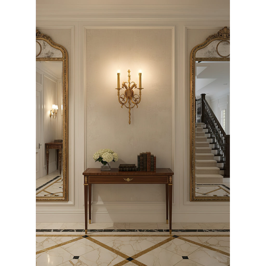 Lumetis Brass Wall Lamp
