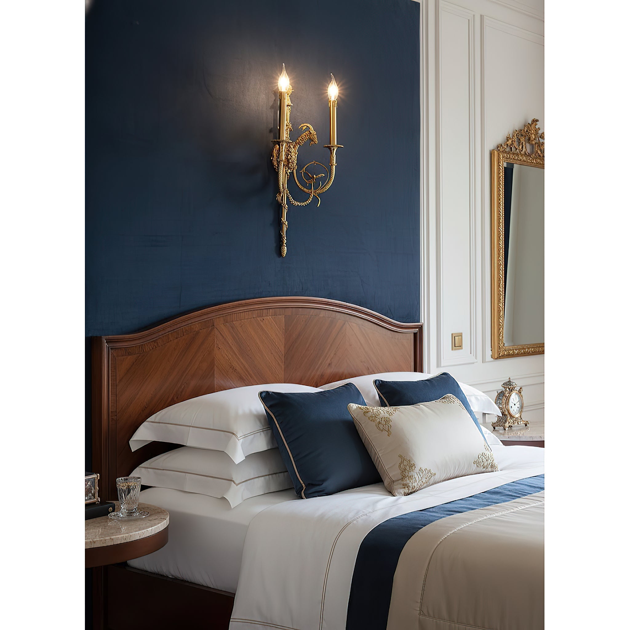 Lumetis Brass Wall Lamp