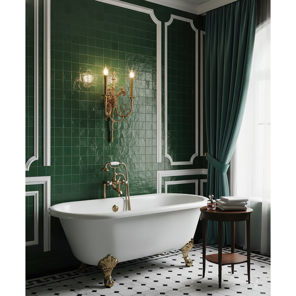 Lumetis Brass Wall Lamp