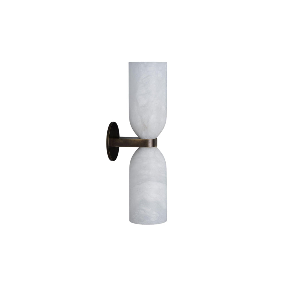 Tandem Alabaster Wall Lamp