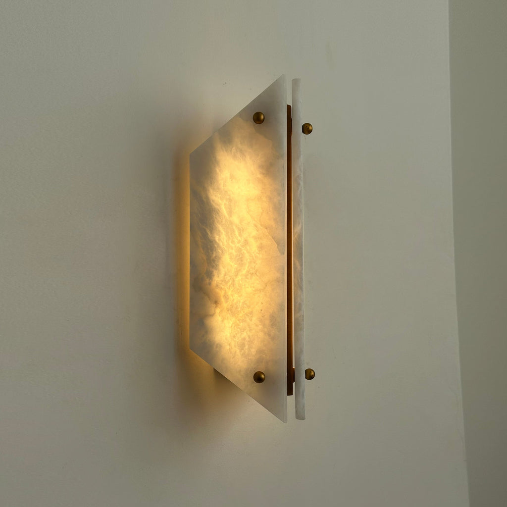 Vivien Alabaster Stone Wall Lamp