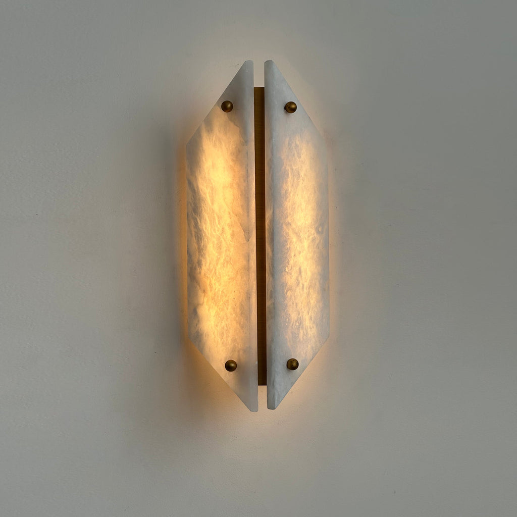Vivien Alabaster Stone Wall Lamp