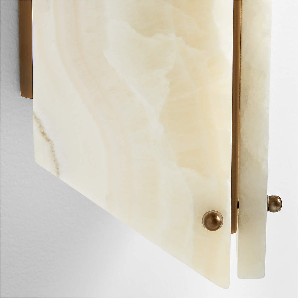 Vivien Alabaster Stone Wall Lamp