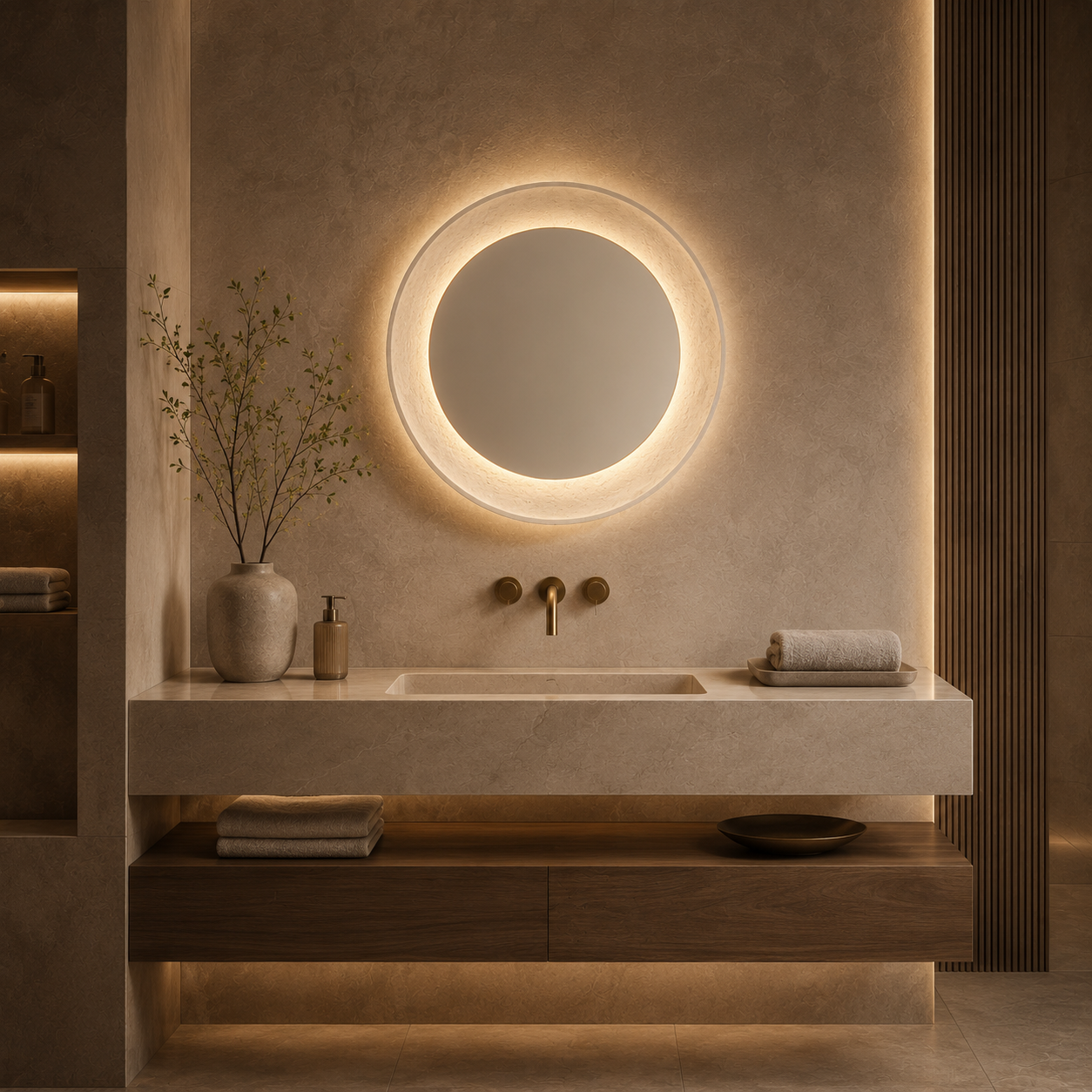 Jellyfish Fluid Mirror Light