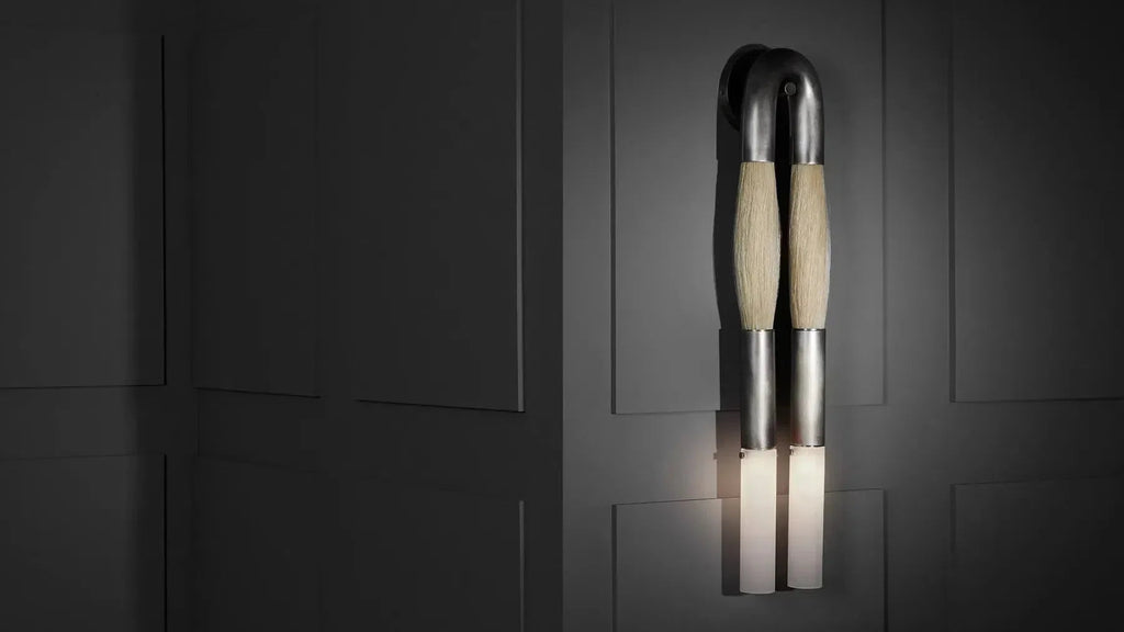 Horse Hair Wall Sconce-Vancei