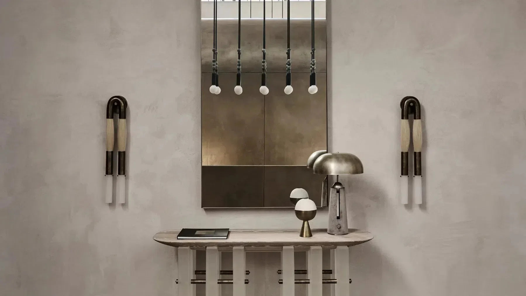 Horse Hair Wall Sconce-Vancei