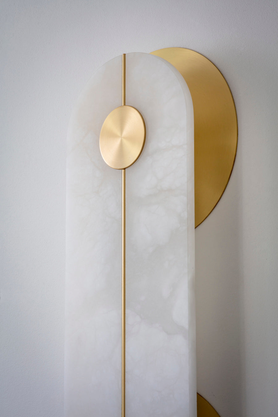Brace Alabaster Wall Light, Small