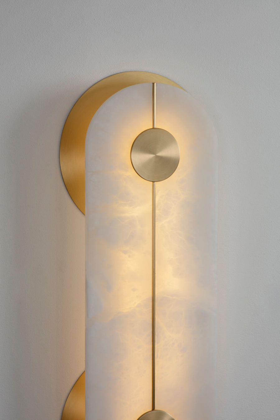 Brace Alabaster Wall Light, Small