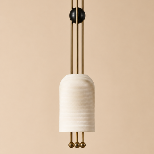 Aurora Porcelain Pendant