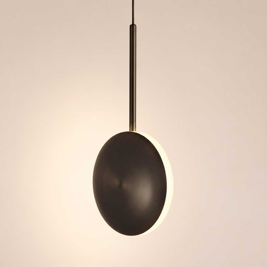 Comet Brass Pendant