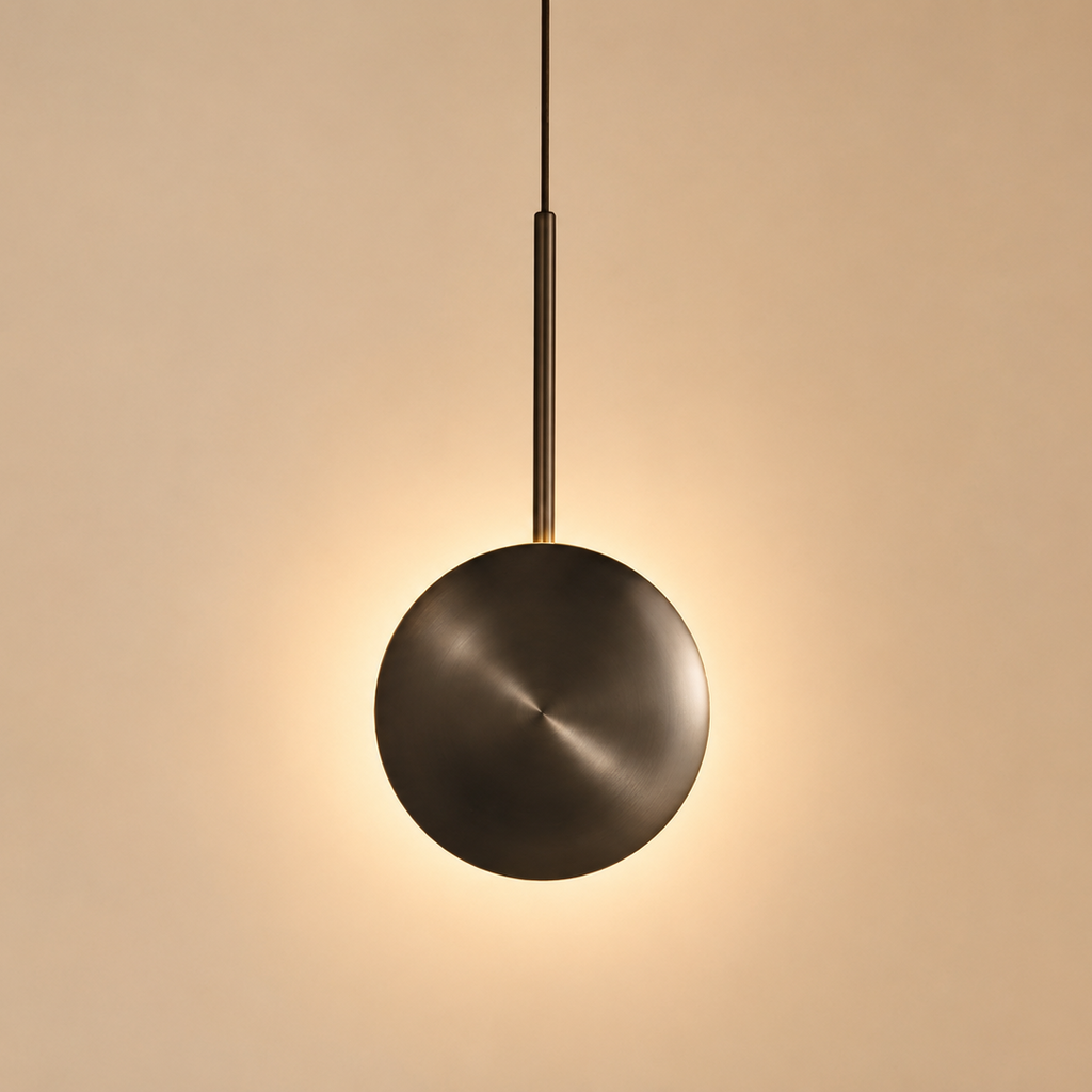 Comet Brass Pendant