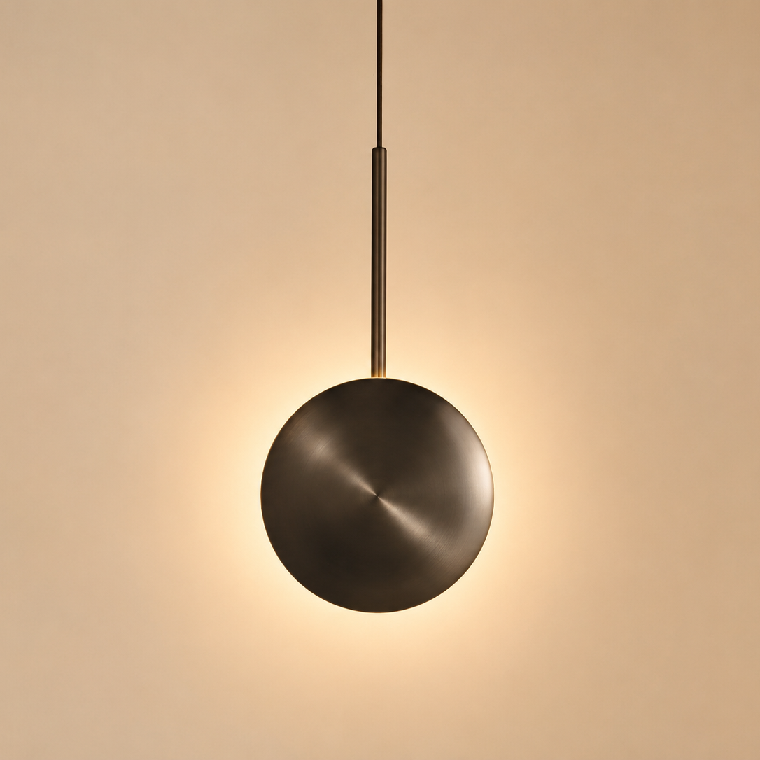 Comet Brass Pendant