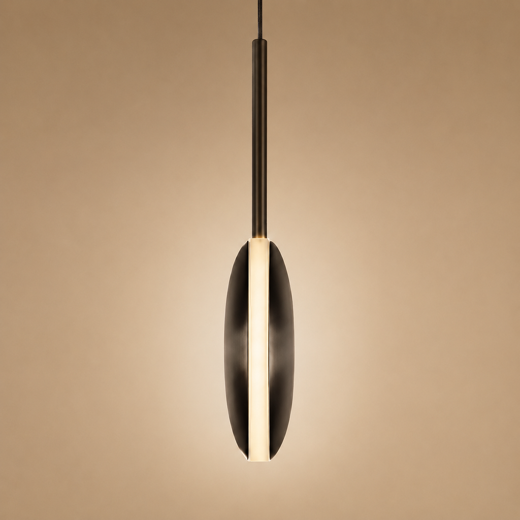 Comet Brass Pendant
