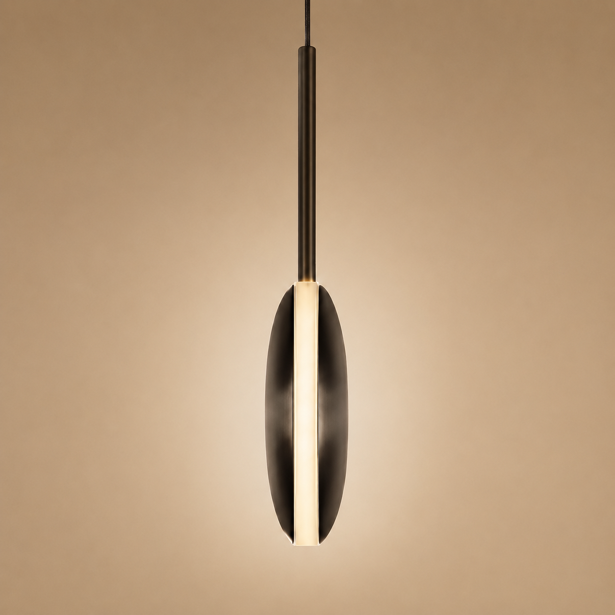 Comet Brass Pendant