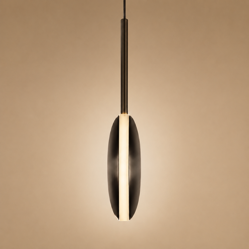 Comet Brass Pendant
